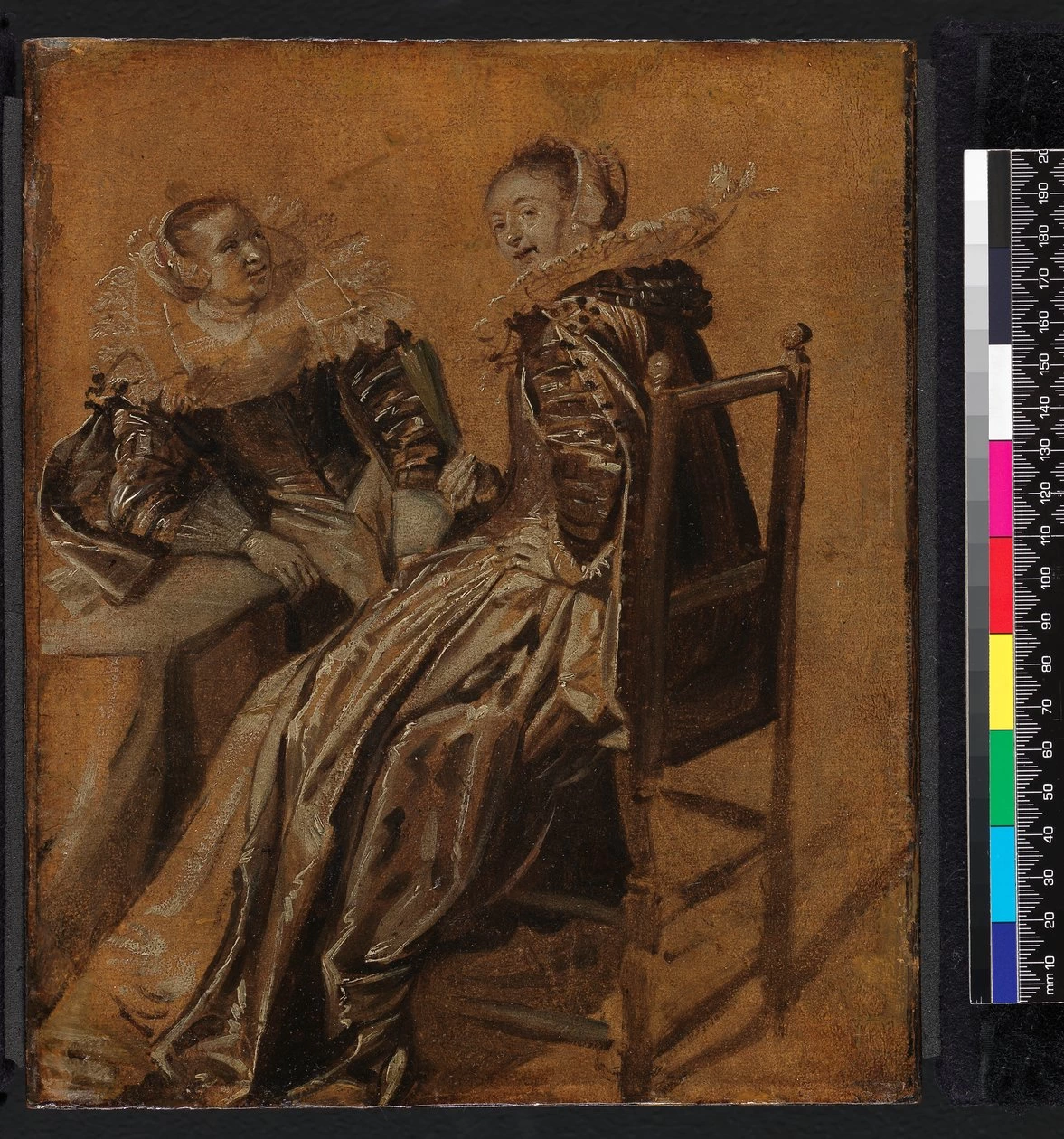 Ue donne sedute al tavolo - Fitzwilliam Museum, University of Cambridge